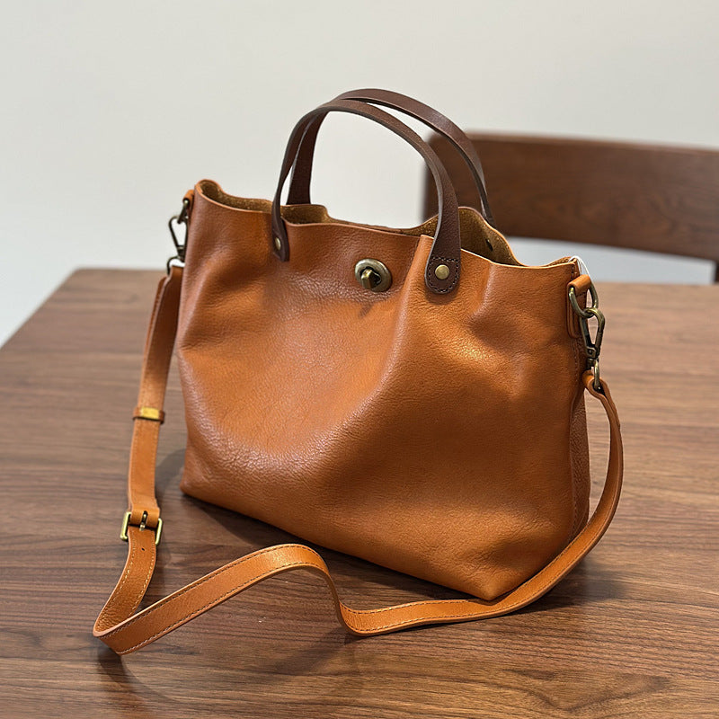 Women's Genuine Leather Handbag Shoulder Crossbody Bag