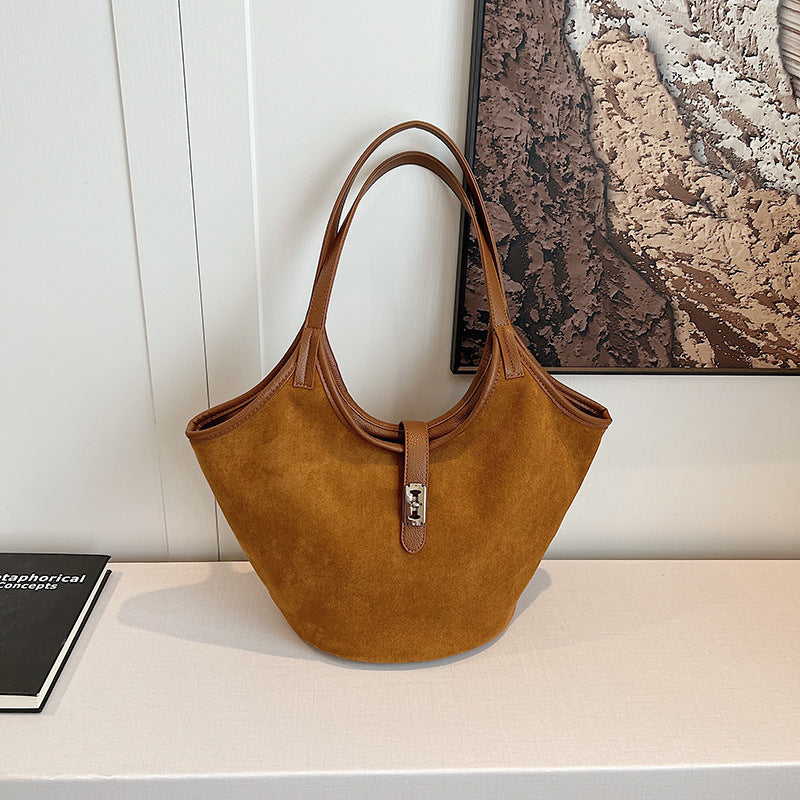 Women's Frosted Vintage Tote Bag Crossbody Bag
