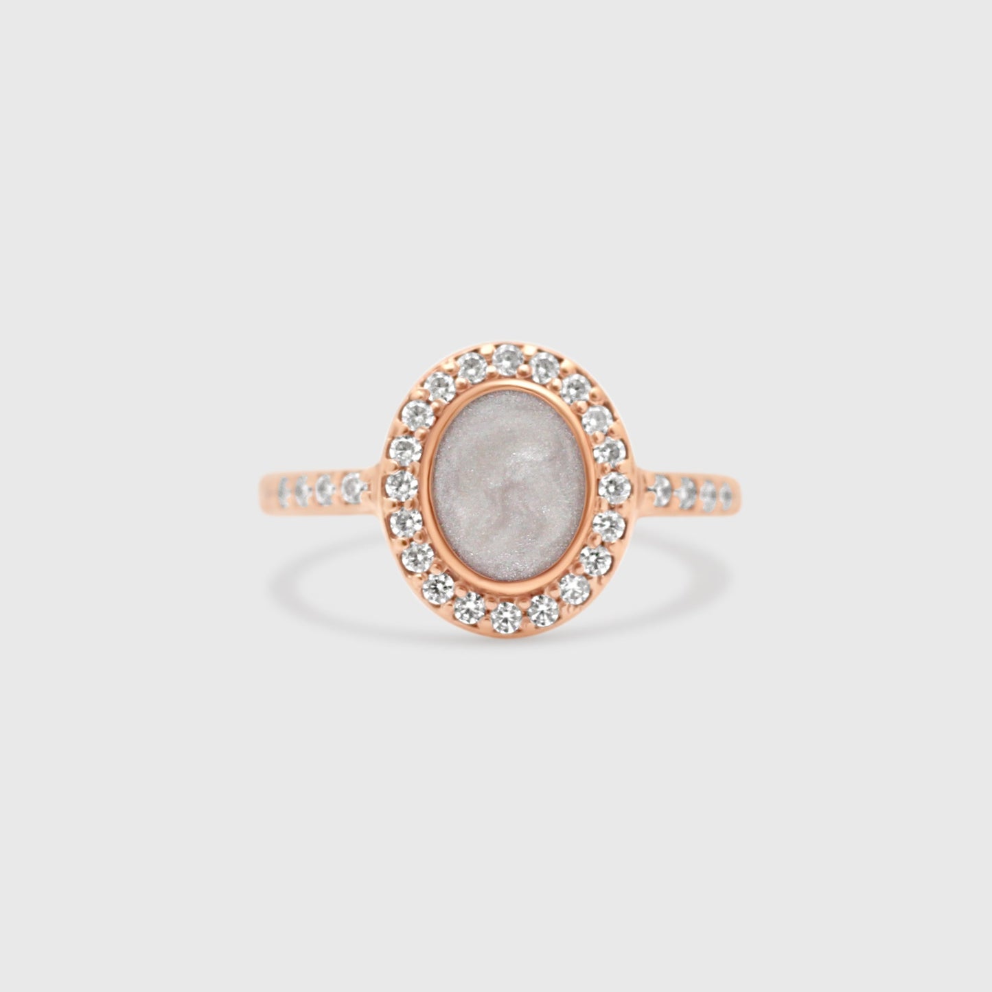 Oval Gemstone Ring