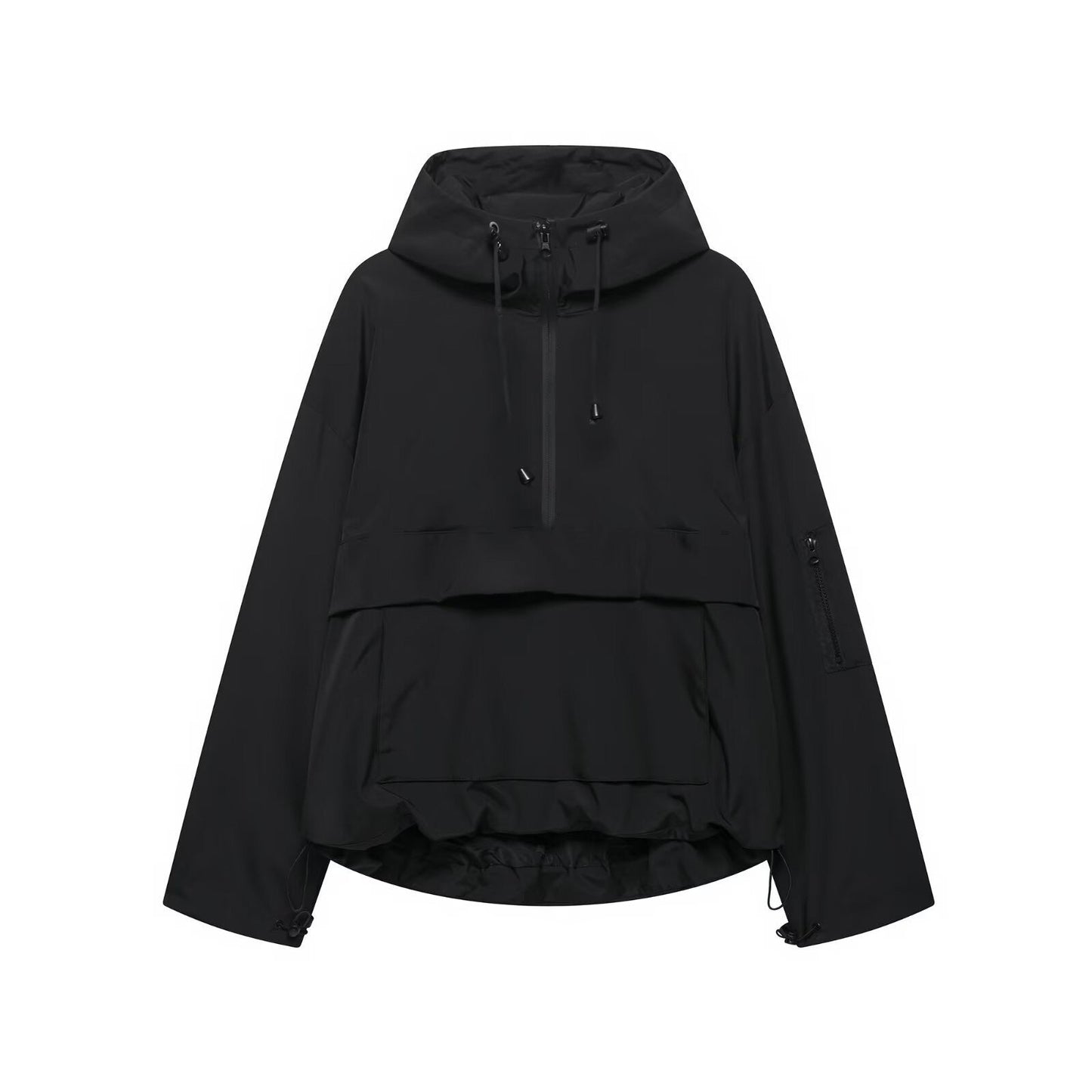 Casual Sports Hooded Jacket Top Outdoor Jacket Coat