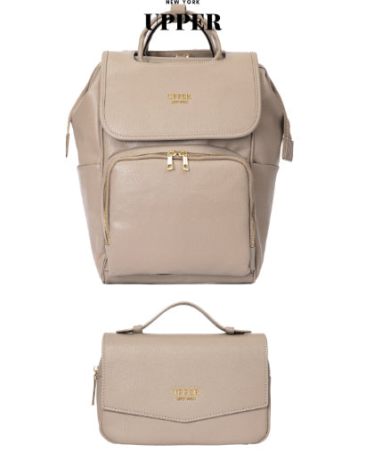 Multifunctional Large Capacity PU Backpack