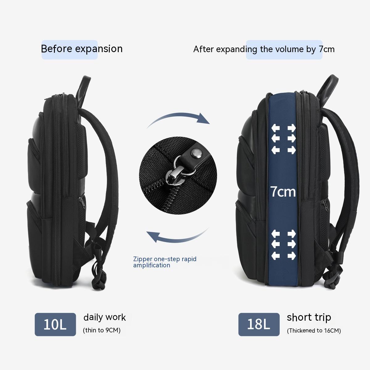 Men's Large Capacity Lightweight Backpack