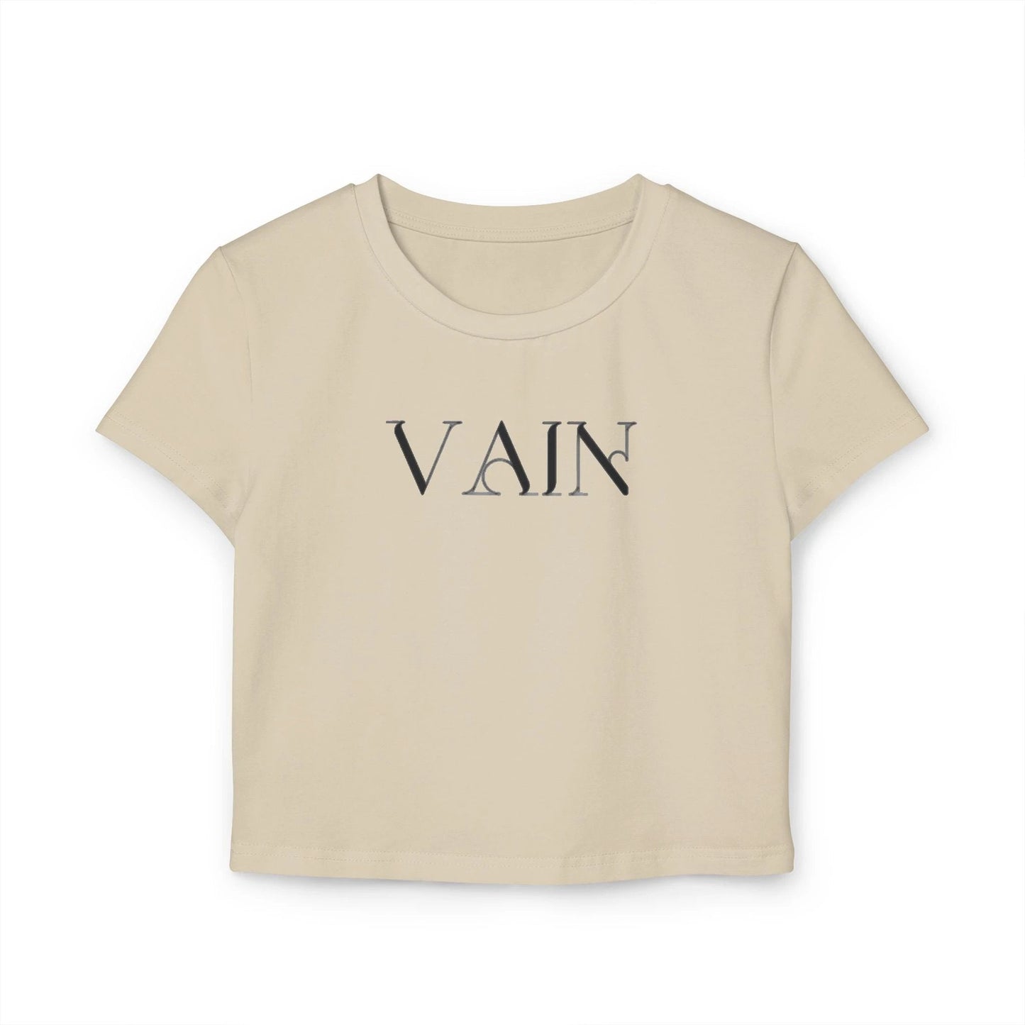Vain Women's Trendy Crop Top, Stylish Fashion Top, Gift for Her, Summer Outfit, Casual Wear