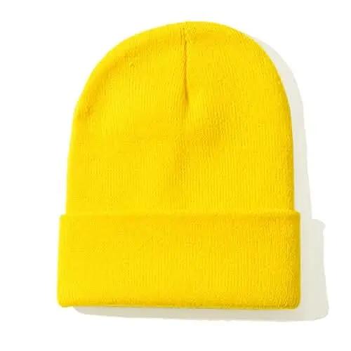 Knit Beanie - Warm Winter Headwear - Unisex & Stylish