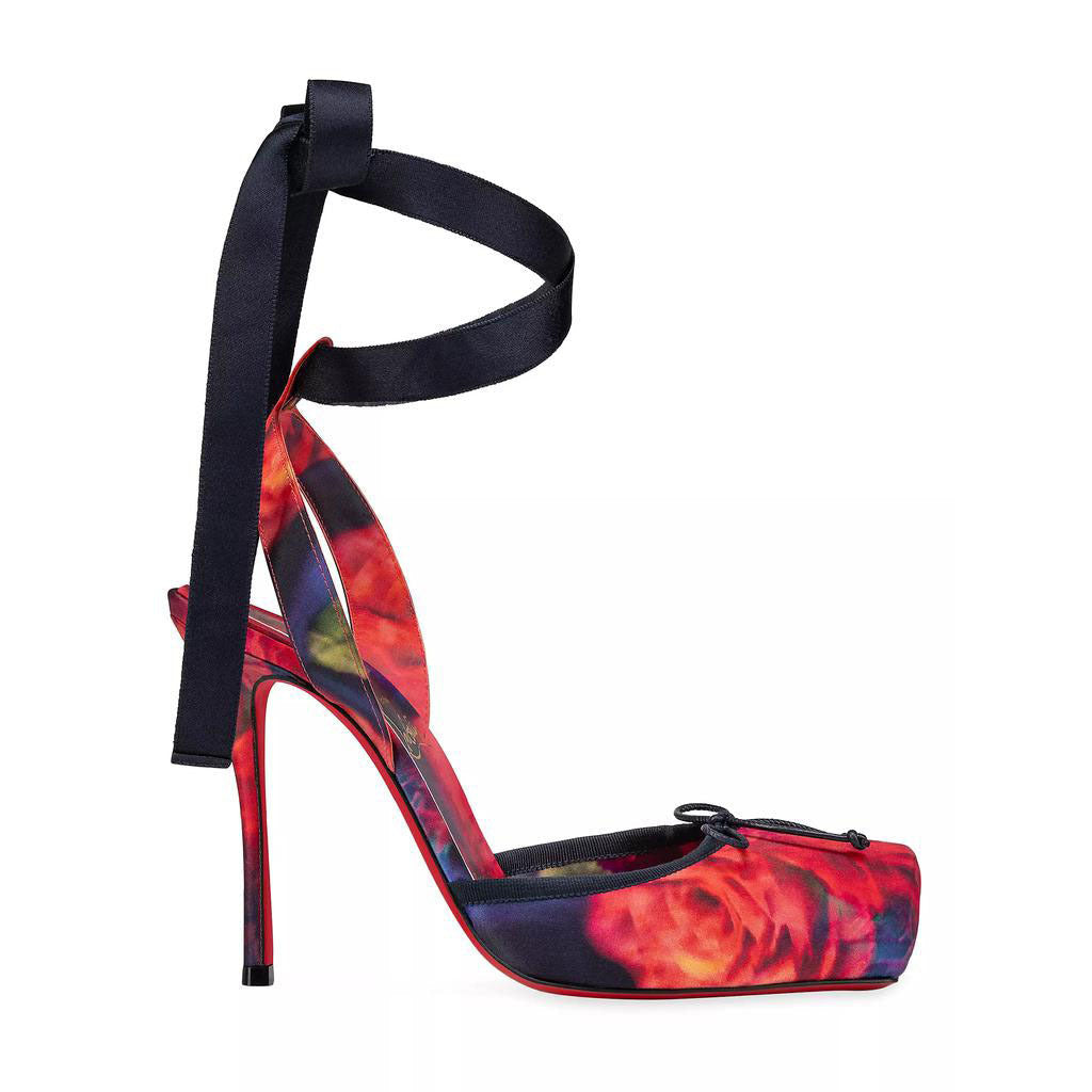 Women's Pig Nose Ballet High Heels Stilettos Bow Sandals