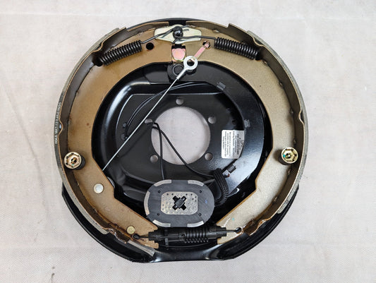 TRP RH Right Hand 12" x 2" Brake Assembly self adjusting electric, 5200lb-7000lb