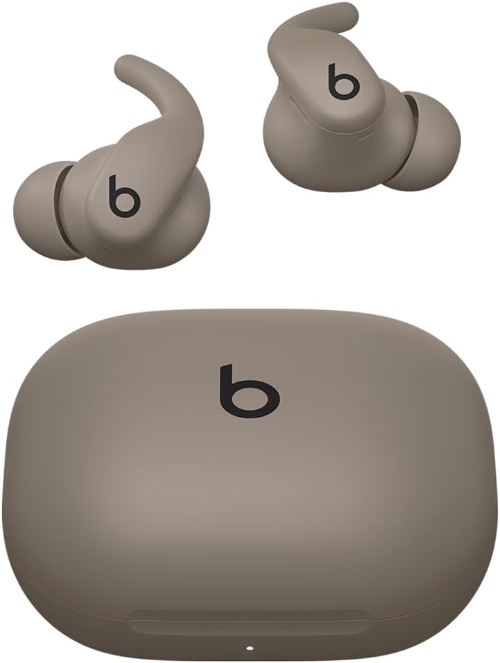 Beats - Powerbeats Fit - Wireless Noise-Cancelling Workout Earbuds with Ultimate Secure Fit, IPX4, Up to 30H of Battery Life & Charging case, Compatible with Apple & Android - Spark Orange