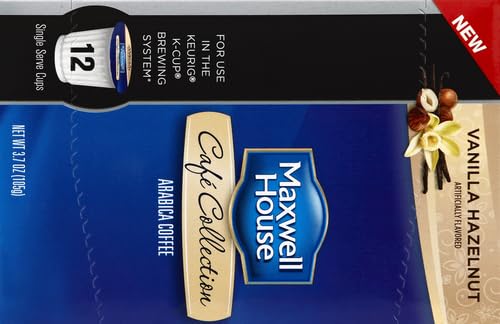 Maxwell House Vanilla Hazelnut Medium Roast K-Cup Coffee Pods (12 Count)