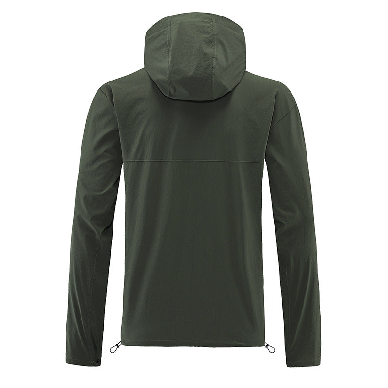 Outdoor Casual Sports Jacket Men's Mountaineering Quick-drying Waterproof Windbreaker