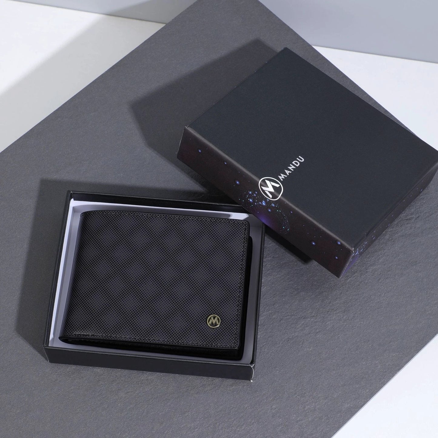 Compact Anti-theft Swiping Multifunctional Zipper Wallet For Men