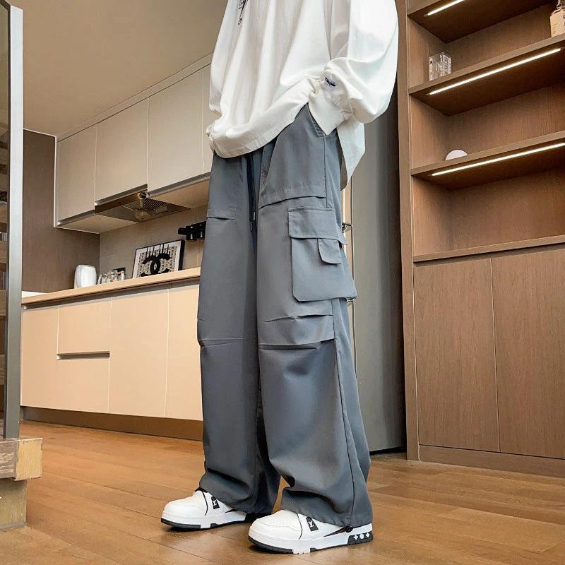 Loose Straight Casual Cargo Pants For Men