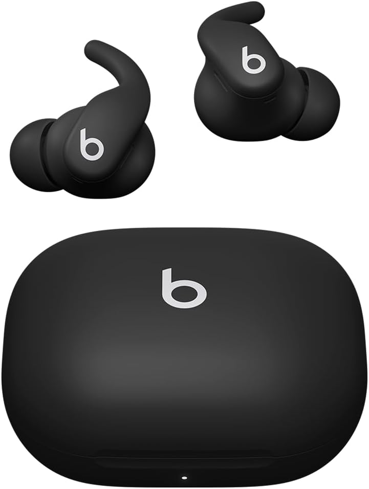 Beats - Powerbeats Fit - Wireless Noise-Cancelling Workout Earbuds with Ultimate Secure Fit, IPX4, Up to 30H of Battery Life & Charging case, Compatible with Apple & Android - Spark Orange