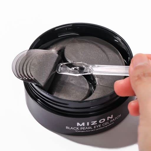 MIZON Black Pearl Eye Gel Patch Masks - 60 pieces