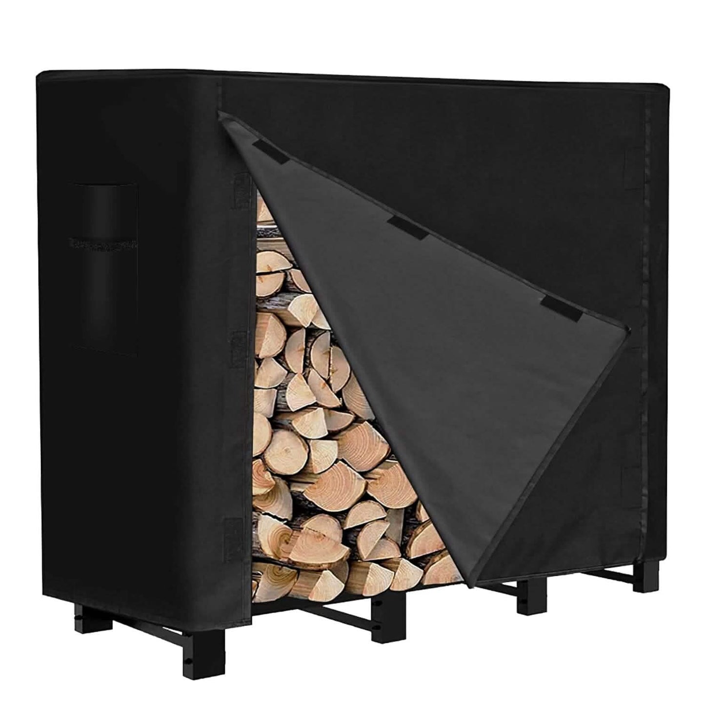 420D Oxford Fabric Firewood Rectangular Log Rack Cover