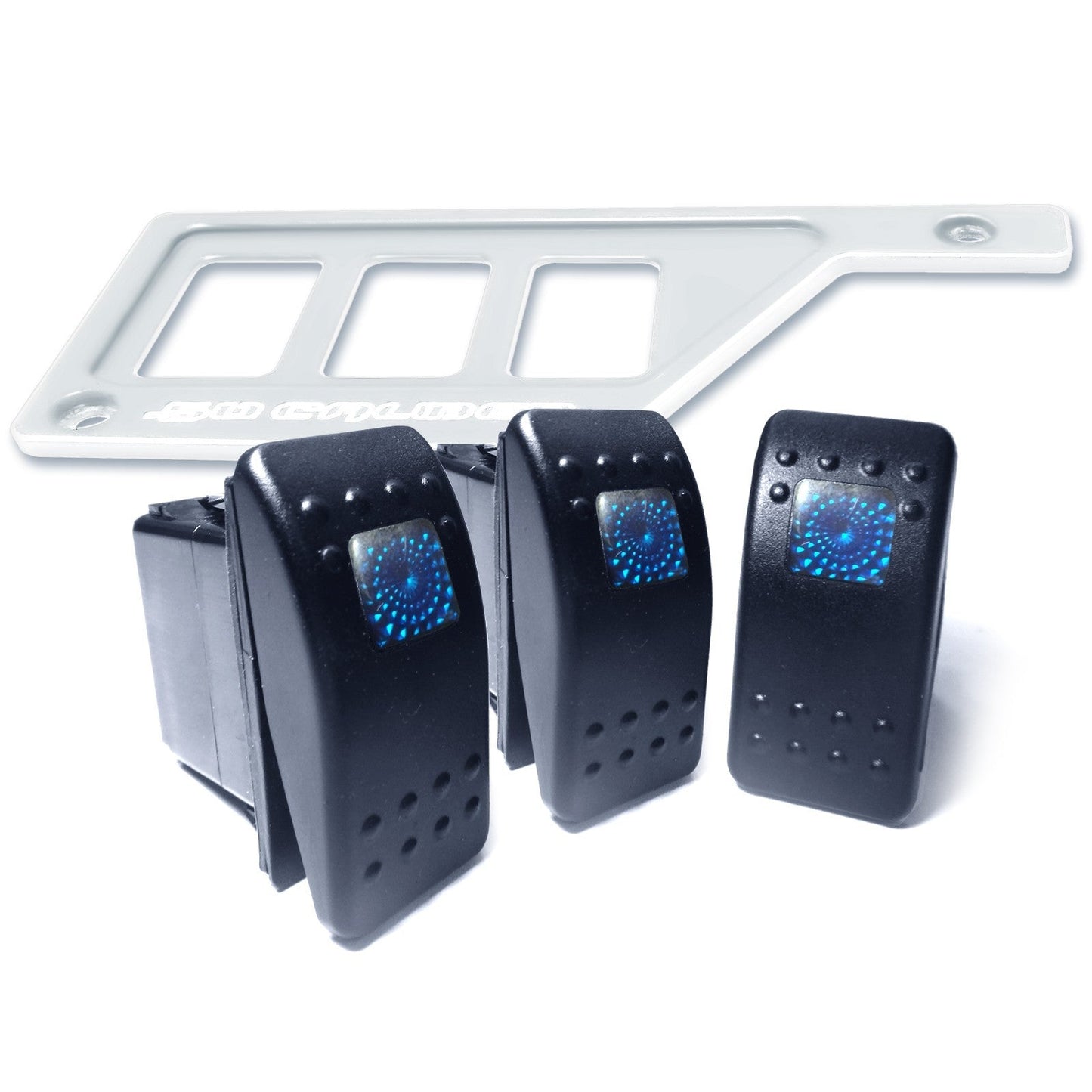 RZR XP1000 Left Side 3 Switch Dash Panel