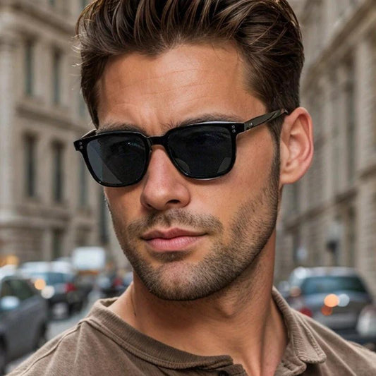 Gafas de sol de moda para hombre con protección UV