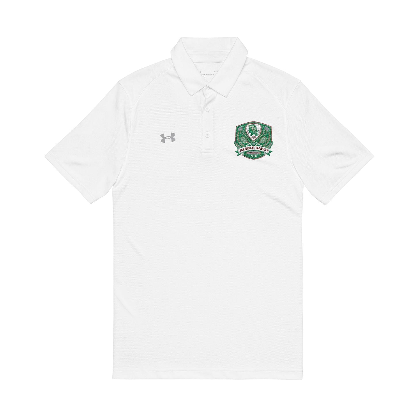Polo de rendimiento bordado Paddle Daddy Country Club - Ropa deportiva elegante para hombres, salidas informales, eventos de trabajo, golf,