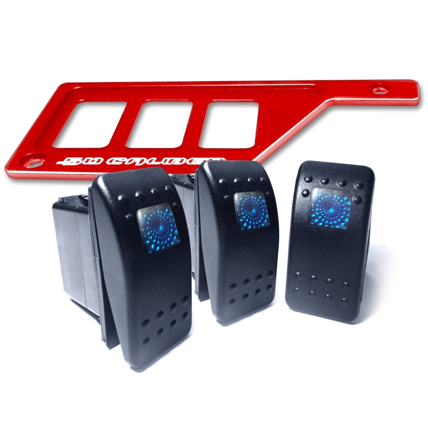 RZR XP1000 Left Side 3 Switch Dash Panel