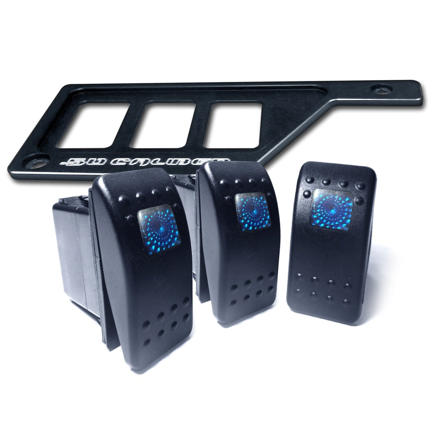 RZR XP1000 Left Side 3 Switch Dash Panel