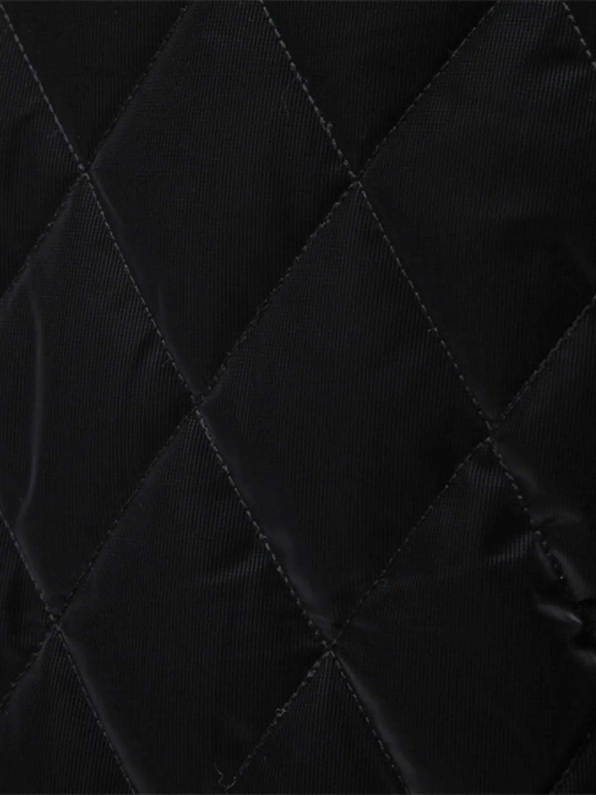 Men's Quilted Snap Down Long Sleeve Jacket