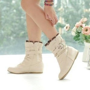 Short Boots With A 3cm Hidden Heel