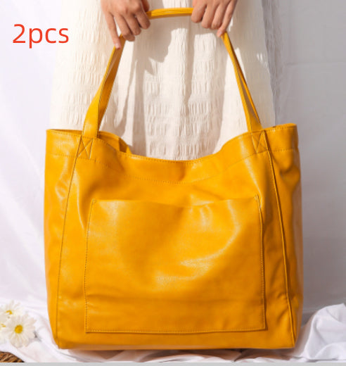 Retro Large Capacity Crossbody Bag