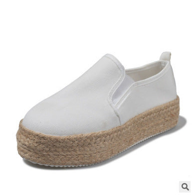 Casual Retro Platform Loafers