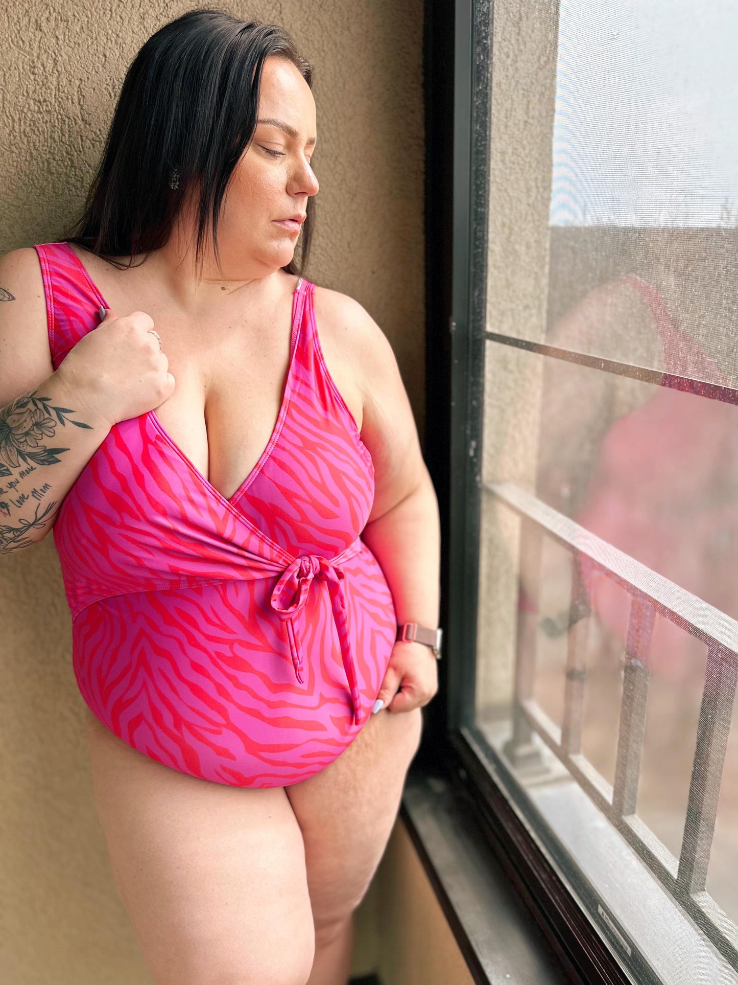Here Comes the Tide One Piece Swimsuit