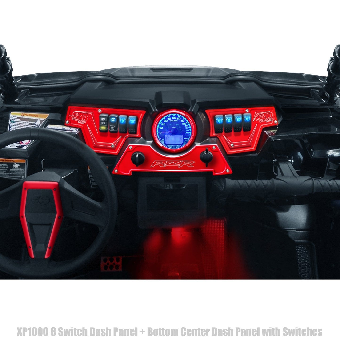 RZR XP1000 8 Switch Dash Panel