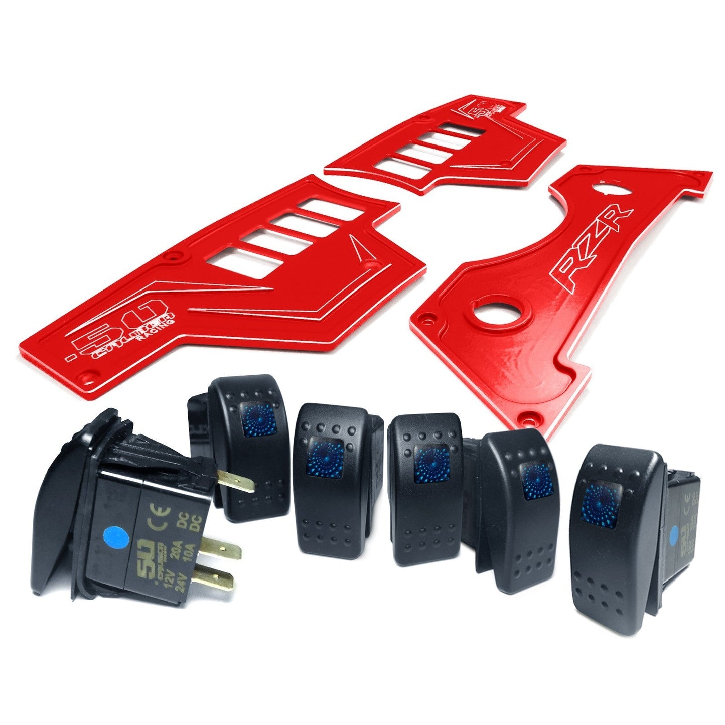 RZR XP1000 8 Switch Dash Panel