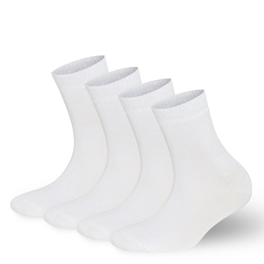 Men’s & Women’s Bamboo Diabetic Ankle Socks 4-Pack