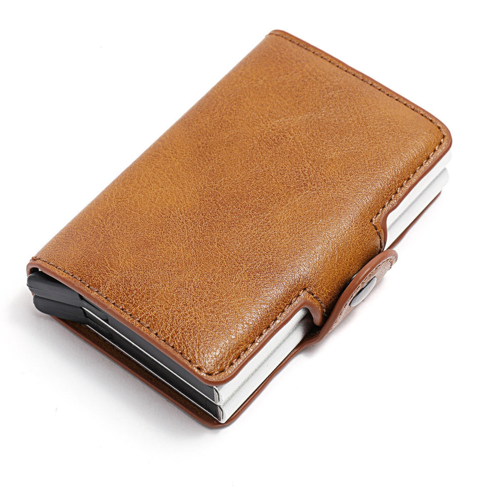 Aluminum PU Card Wallet