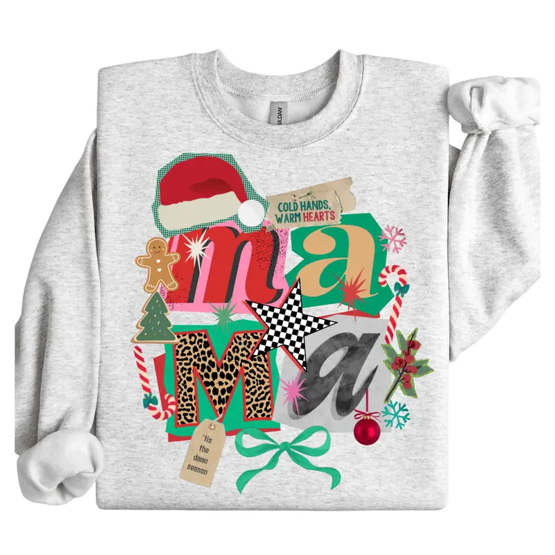 Preppy Girl Collage Y2K Sweatshirt