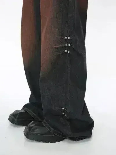 Wide Leg Jeans with Pockets
