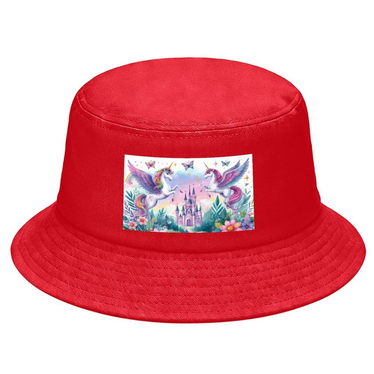 Purple Flying Unicorns Design Kid's Bucket Hat | Ships from USA