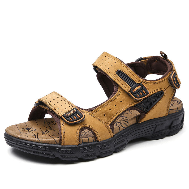 Men's Platform Open-Toe Casual