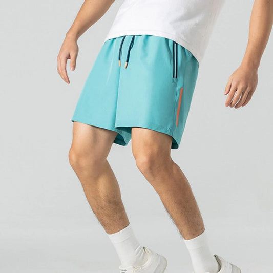 Pantalones de playa de seda helada para hombre, estilo personalidad