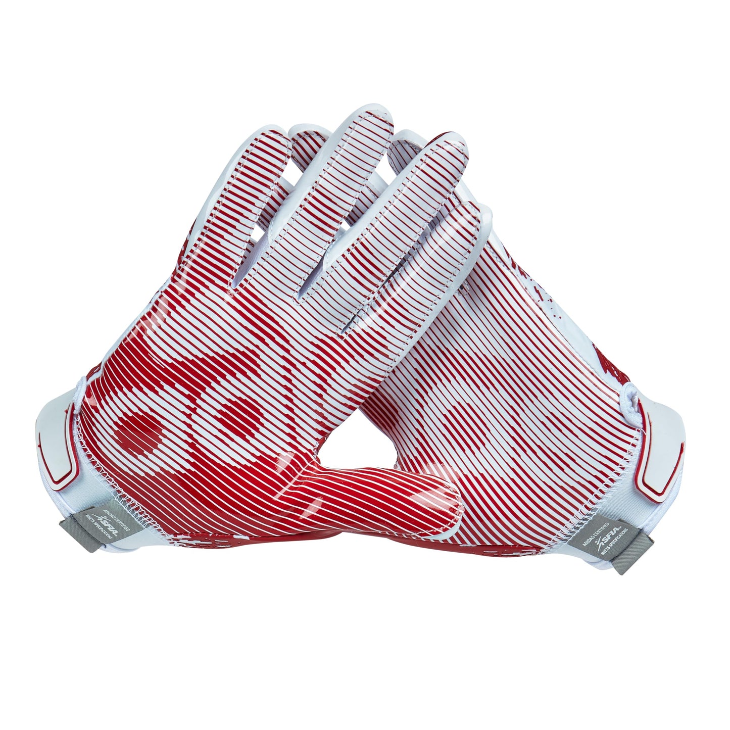 adidas Youth Scorchlight 6 Football Receiving Gloves White/Red Small