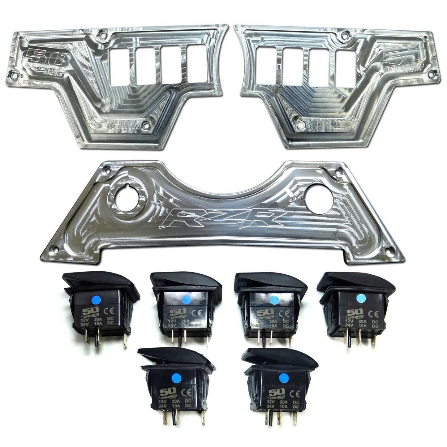 RZR XP1000 8 Switch Dash Panel