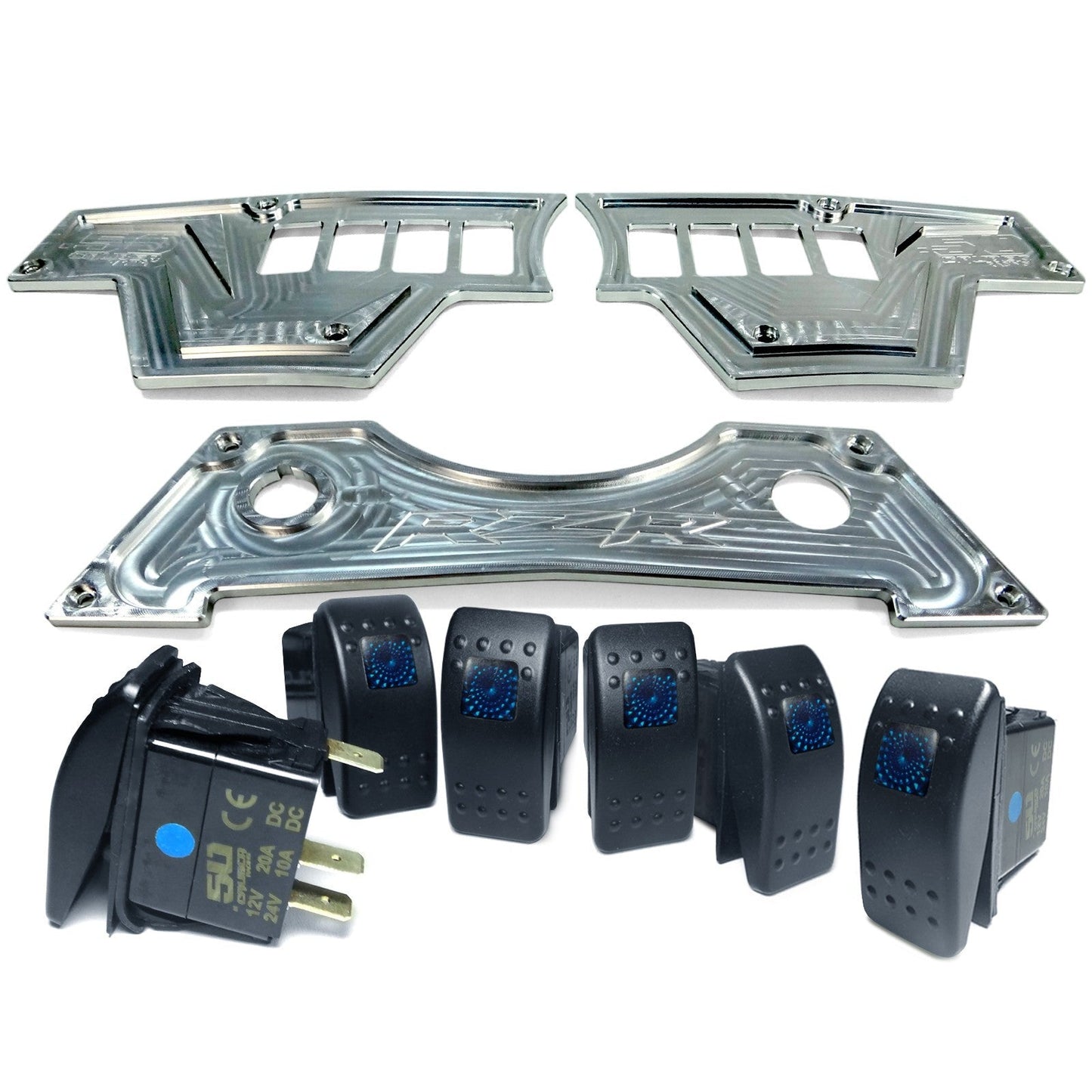 RZR XP1000 8 Switch Dash Panel