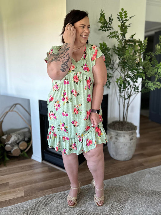 Vestido floral "No puedo evitarlo"