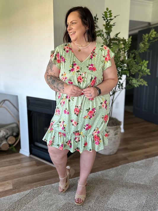Vestido floral "No puedo evitarlo"