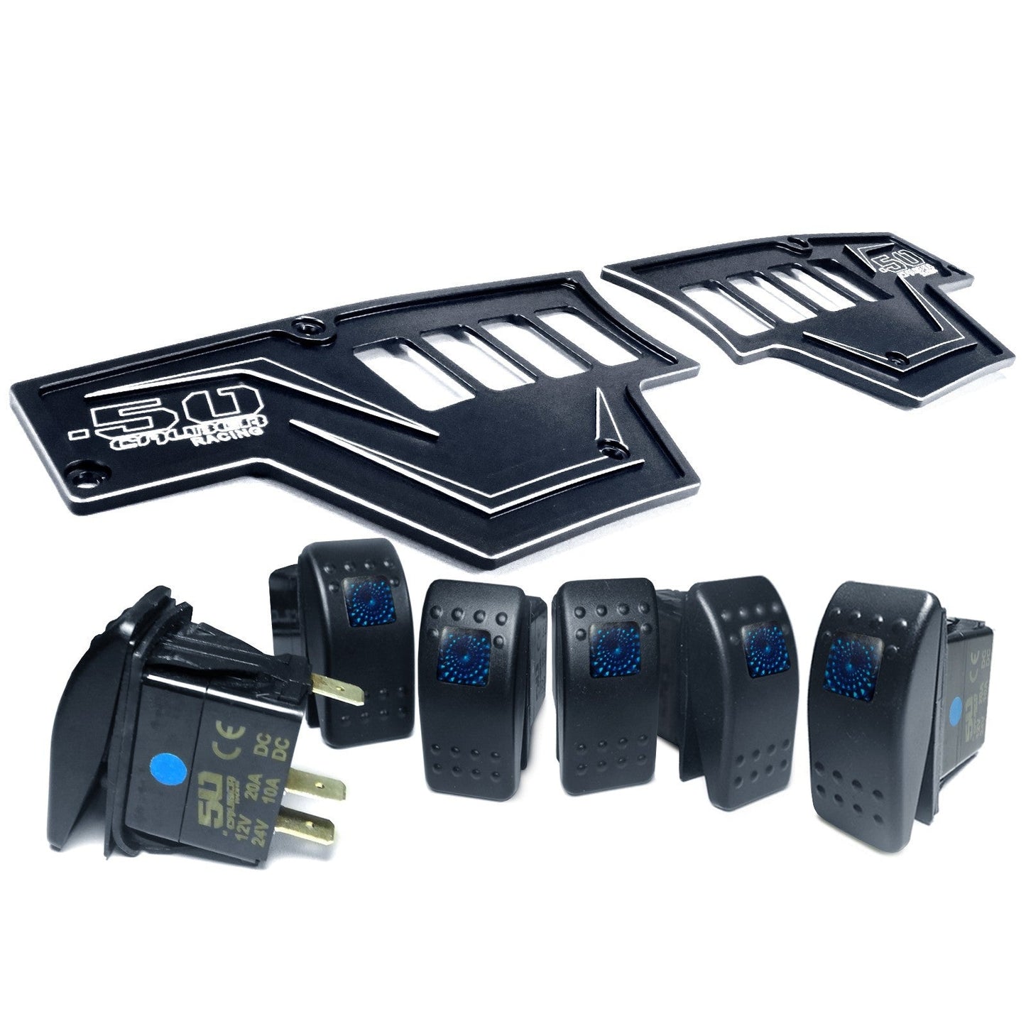 RZR XP1000 8 Switch Dash Panel