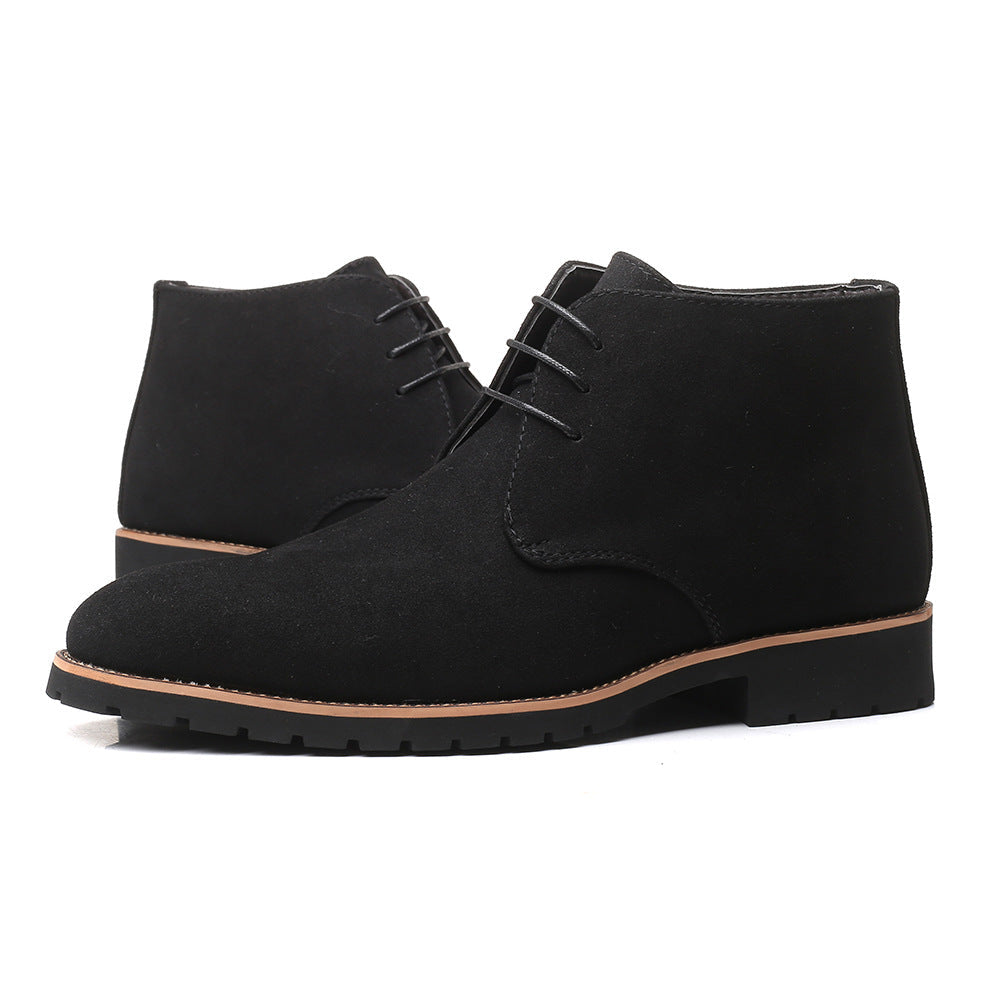 Men's Low-Heel Martin Boots