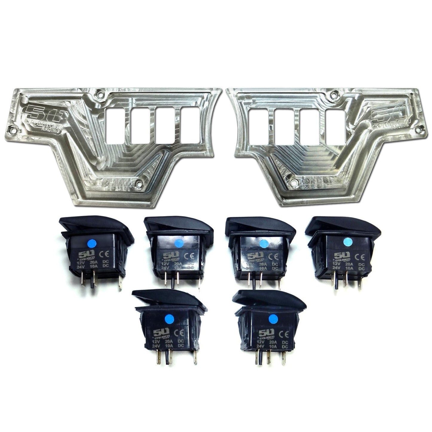 RZR XP1000 8 Switch Dash Panel