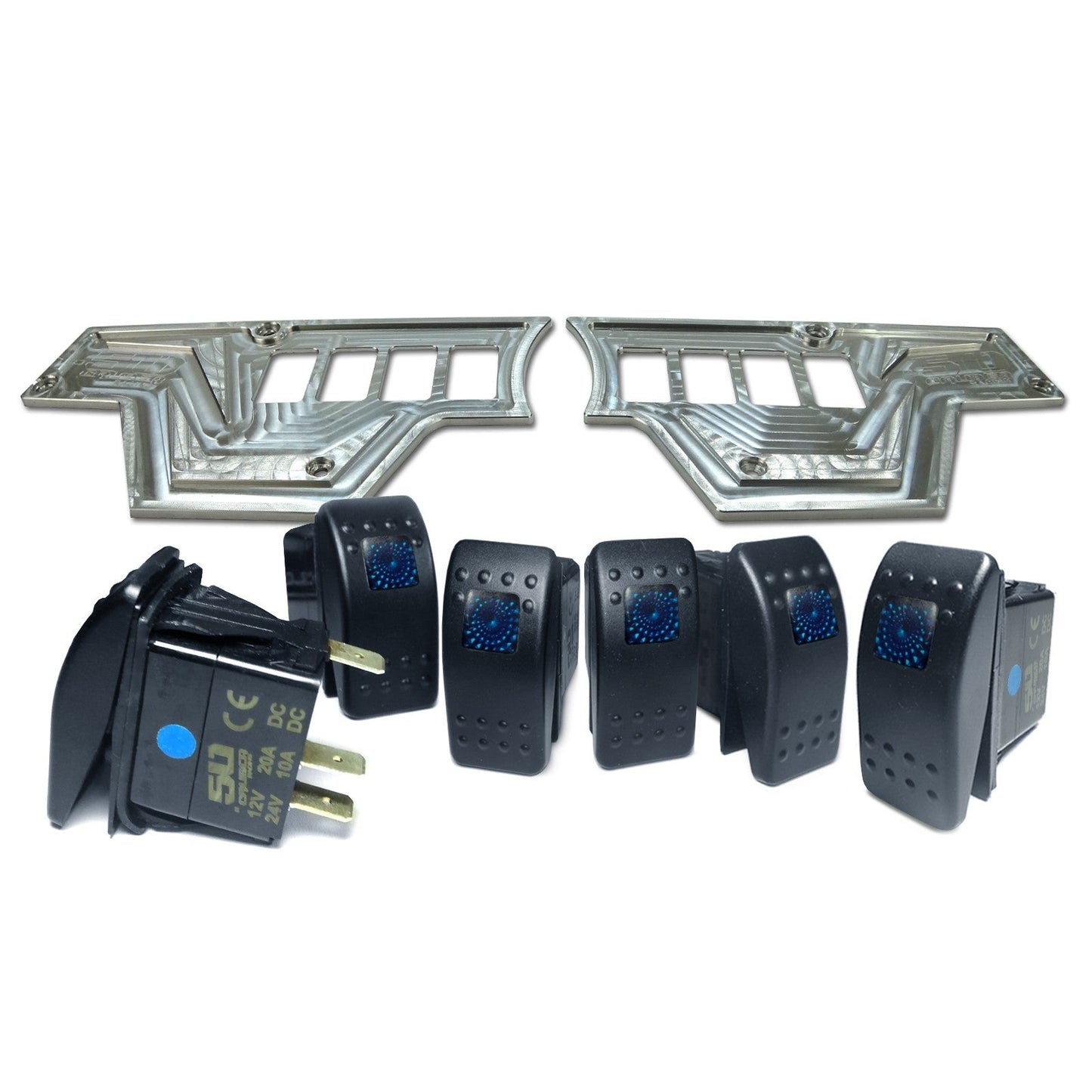 RZR XP1000 8 Switch Dash Panel