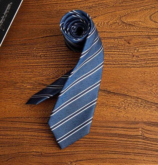 Indumentaria Formal de Negocios Corbata de Rayas Anfitrión Conmutador Flecha Camisa de Traje Versátil Accesorios