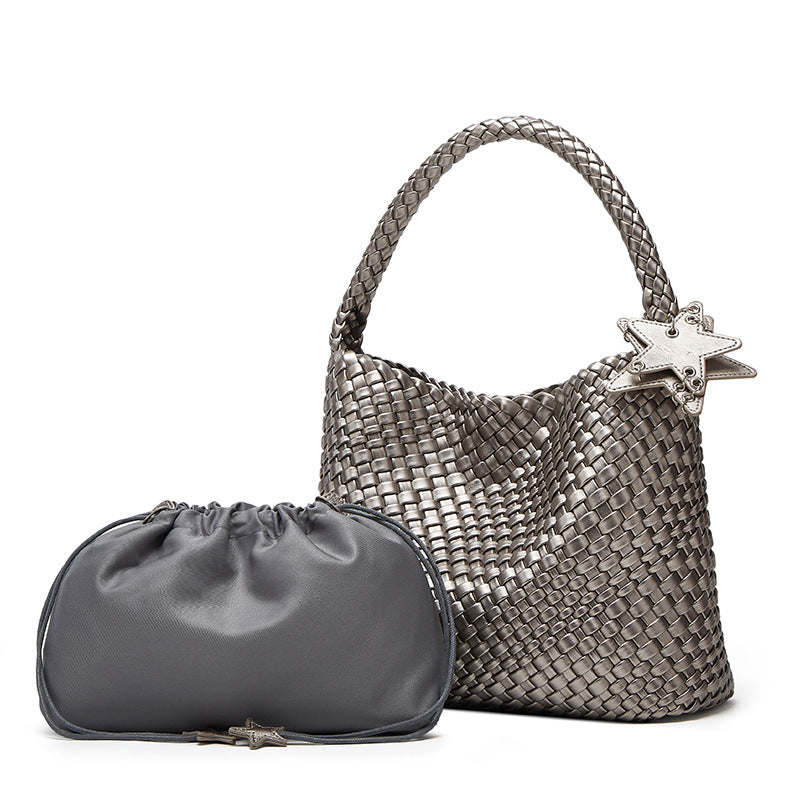 High-end Large-capacity Hand-woven Bag