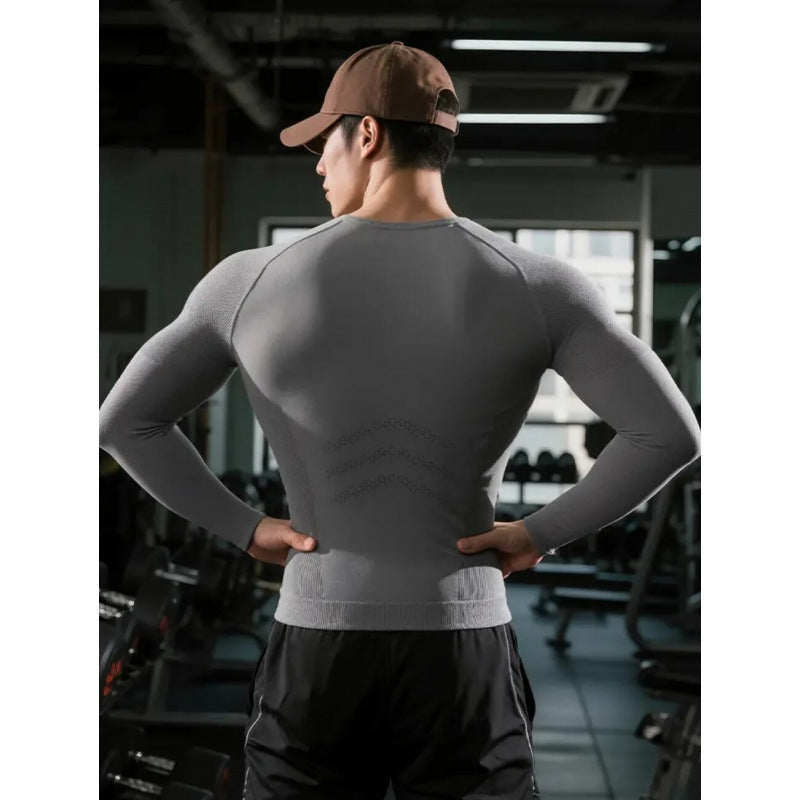 Men's Tight-fitting Long-sleeve Fitness Training Wear