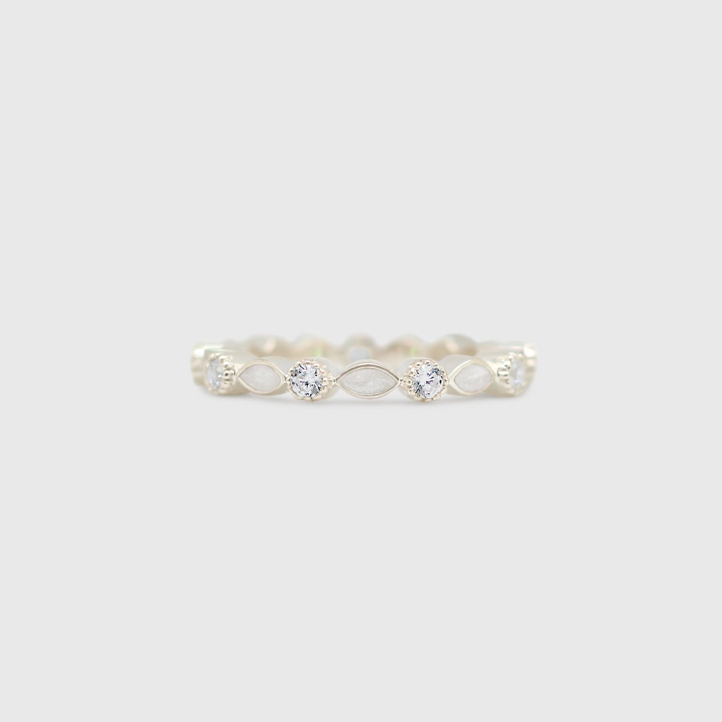 Marquise Gem Eternity Band